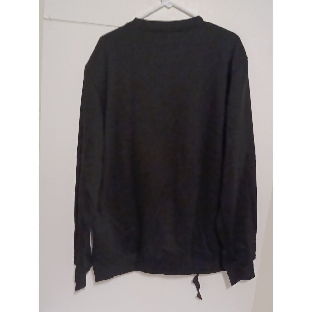 Screenshot Utility Multi Pocket Crew Neck Fleece Black XL Sweatshirt - Picture 8 of 8